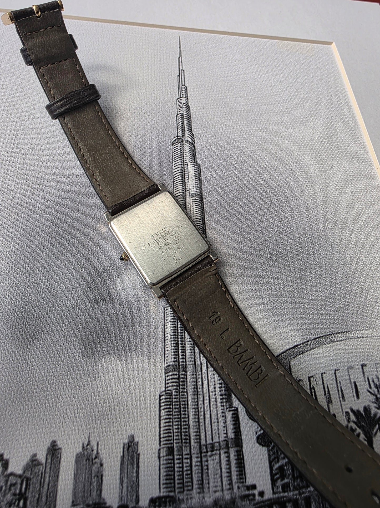 Seiko Dolce Tank - Quartz 26mm x 24mm