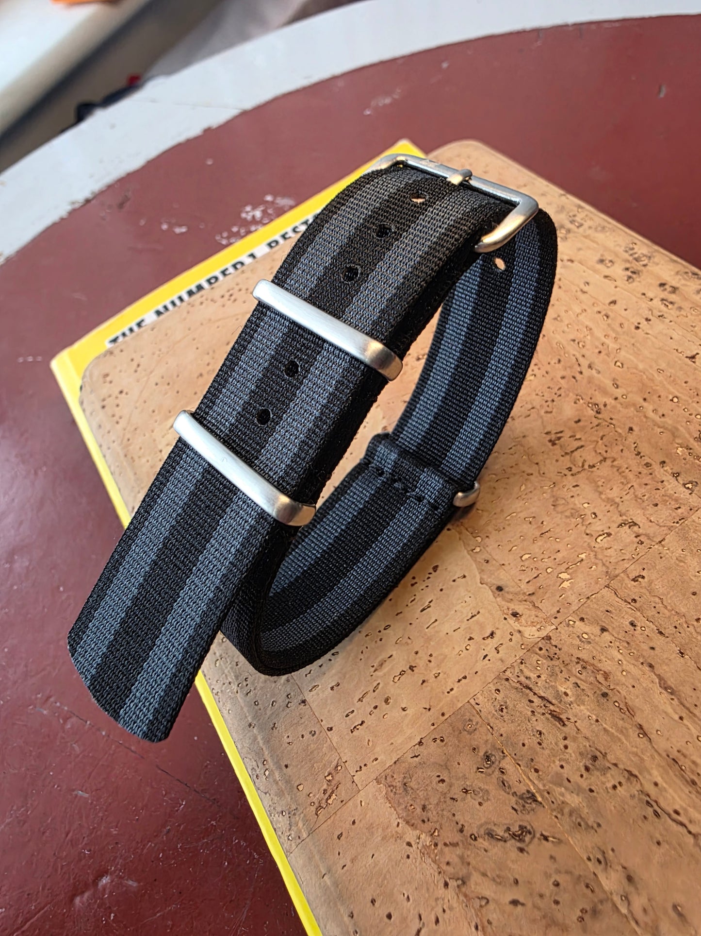 MKS James Bond Nylon Strap 20mm (Spectre & Goldfinger)