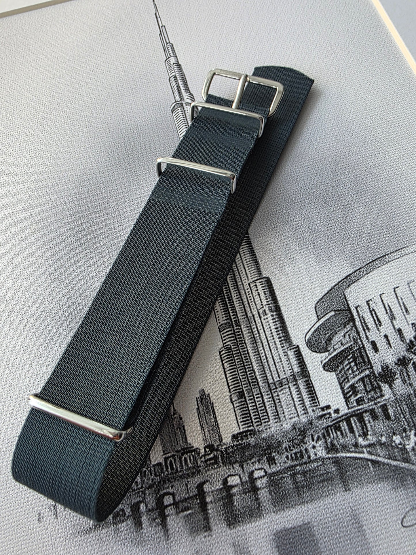 Phoenix Admiralty Grey MOD Nylon Strap