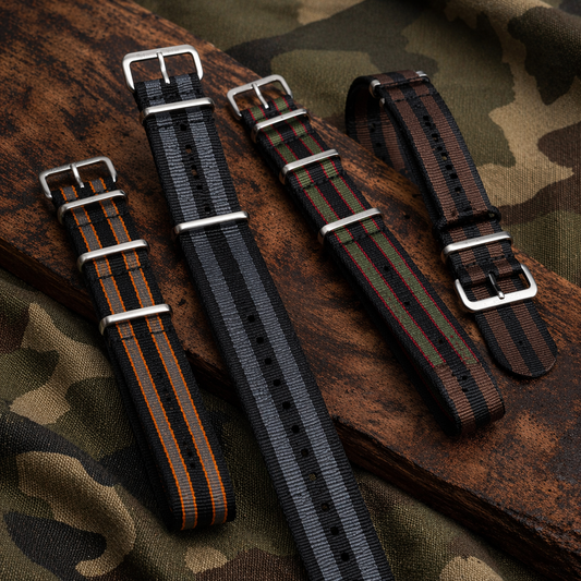 MKS James Bond Nylon Strap 20mm (Spectre & Goldfinger)