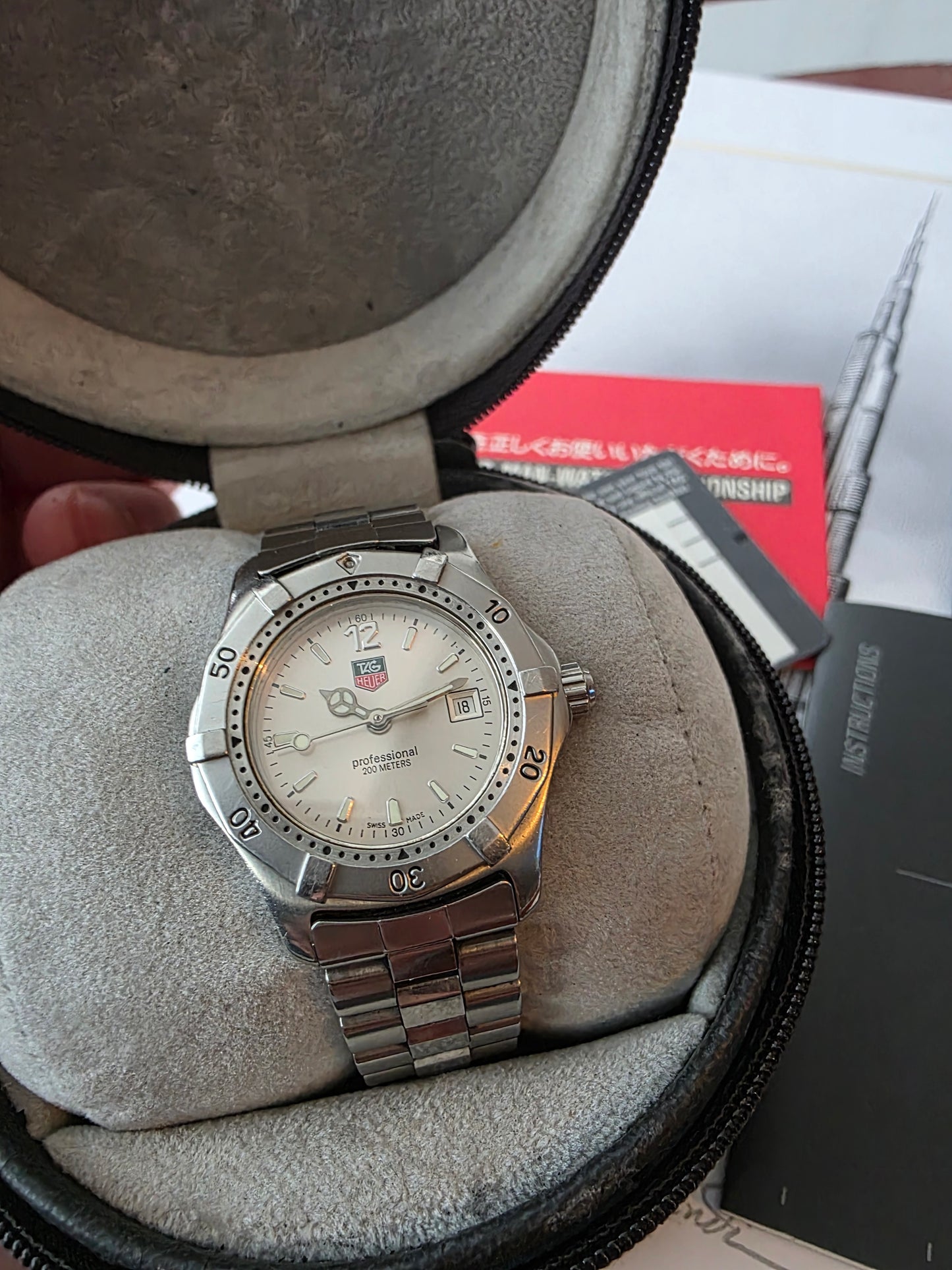 TAG Heuer WK1312 – Ladies 2000 Series Quartz Watch – Box & Papers