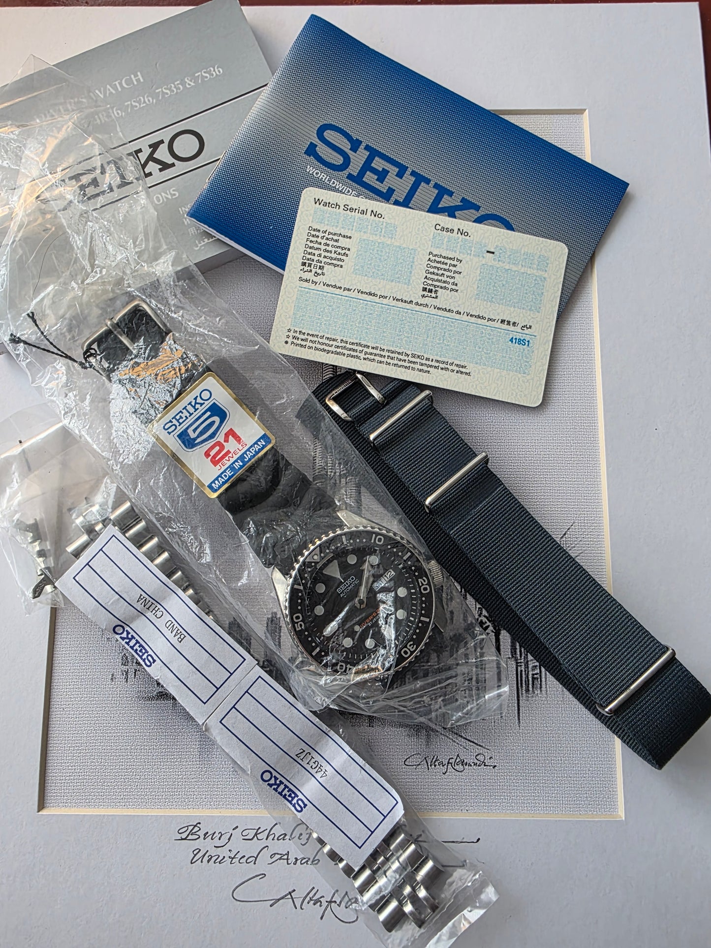 Seiko SKX007 JDM Version *NOS