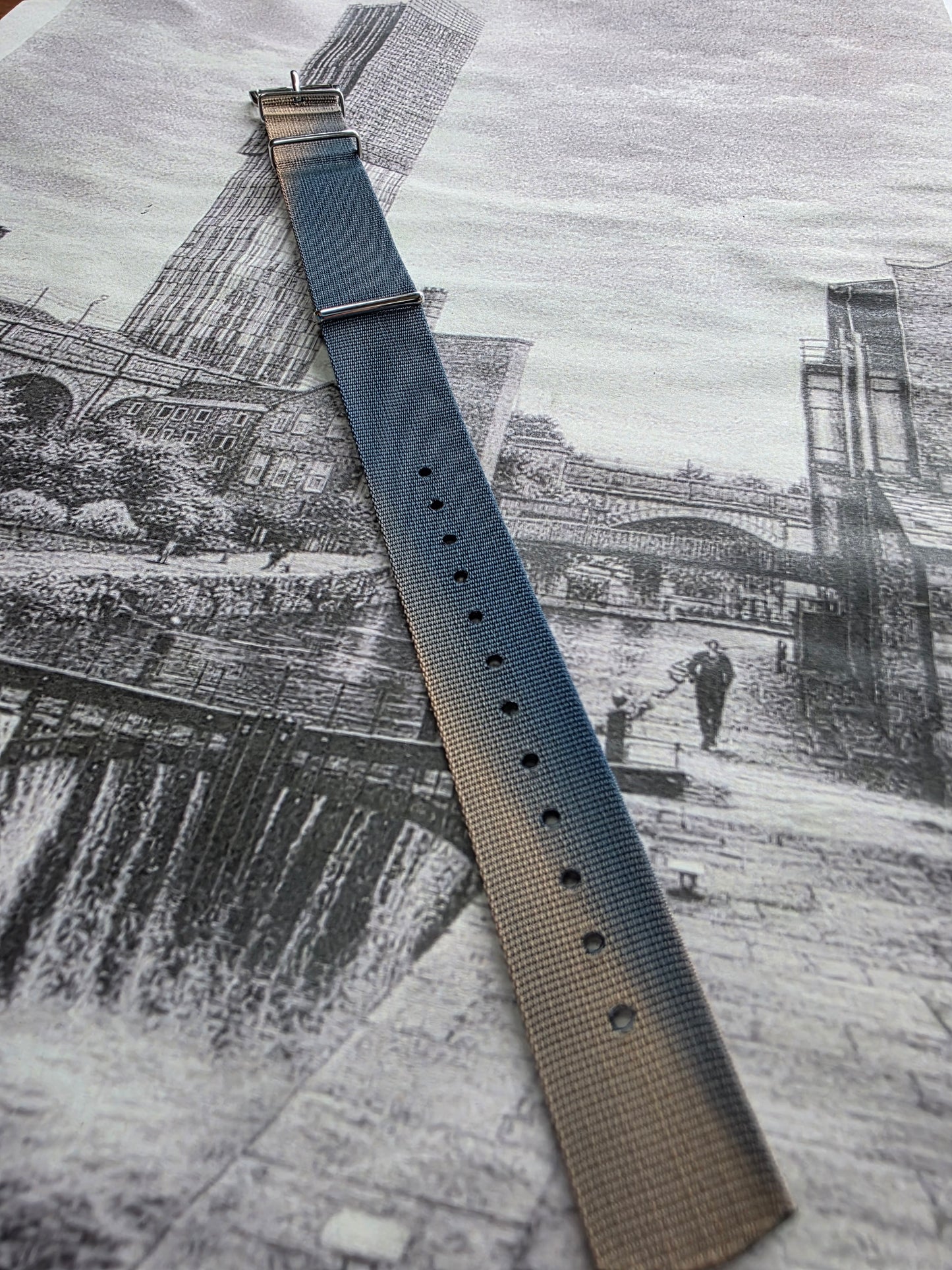 Phoenix MoD Strap: Blue Patina