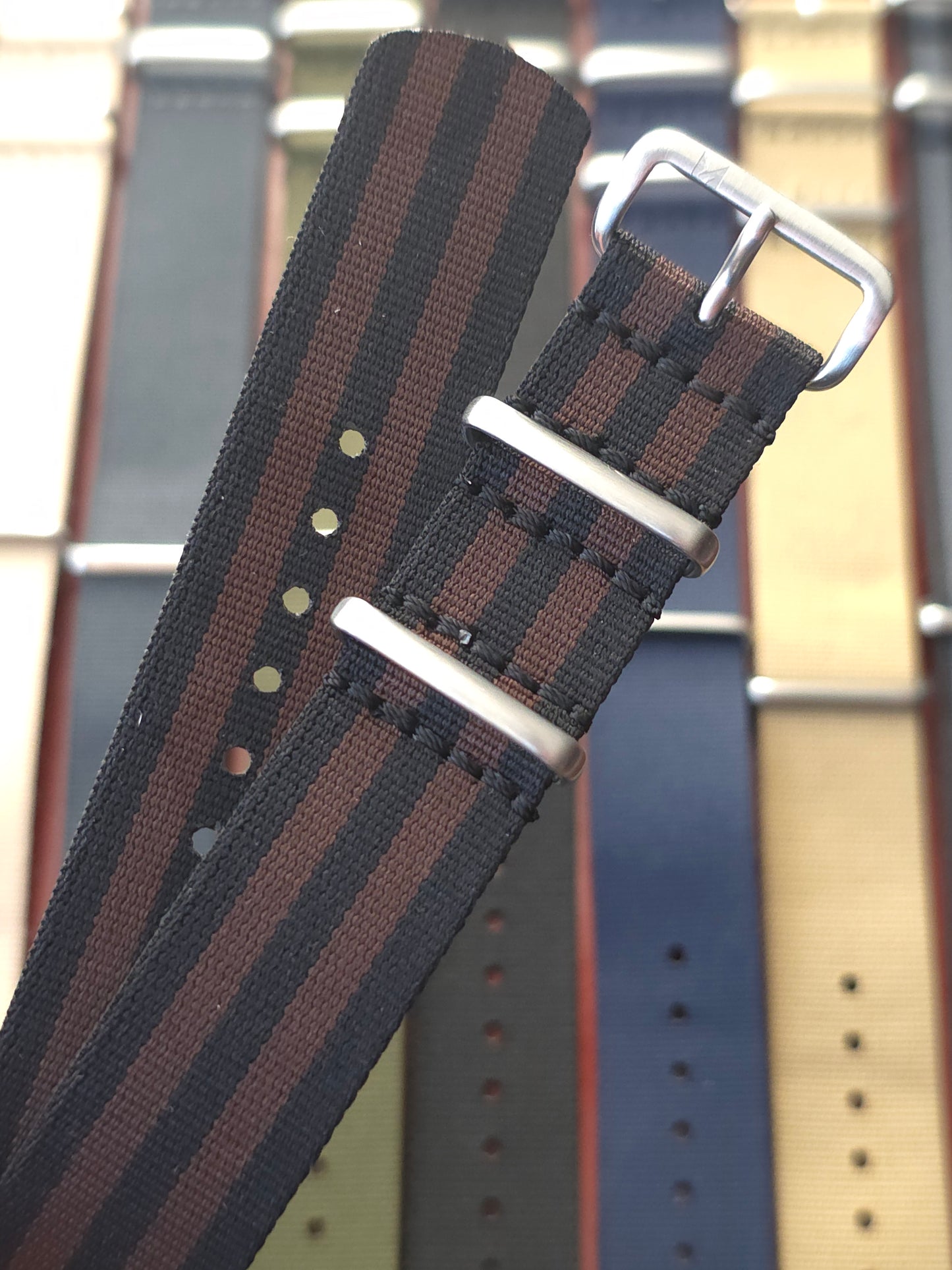MKS James Bond Nylon Strap 20mm (Spectre & Goldfinger)