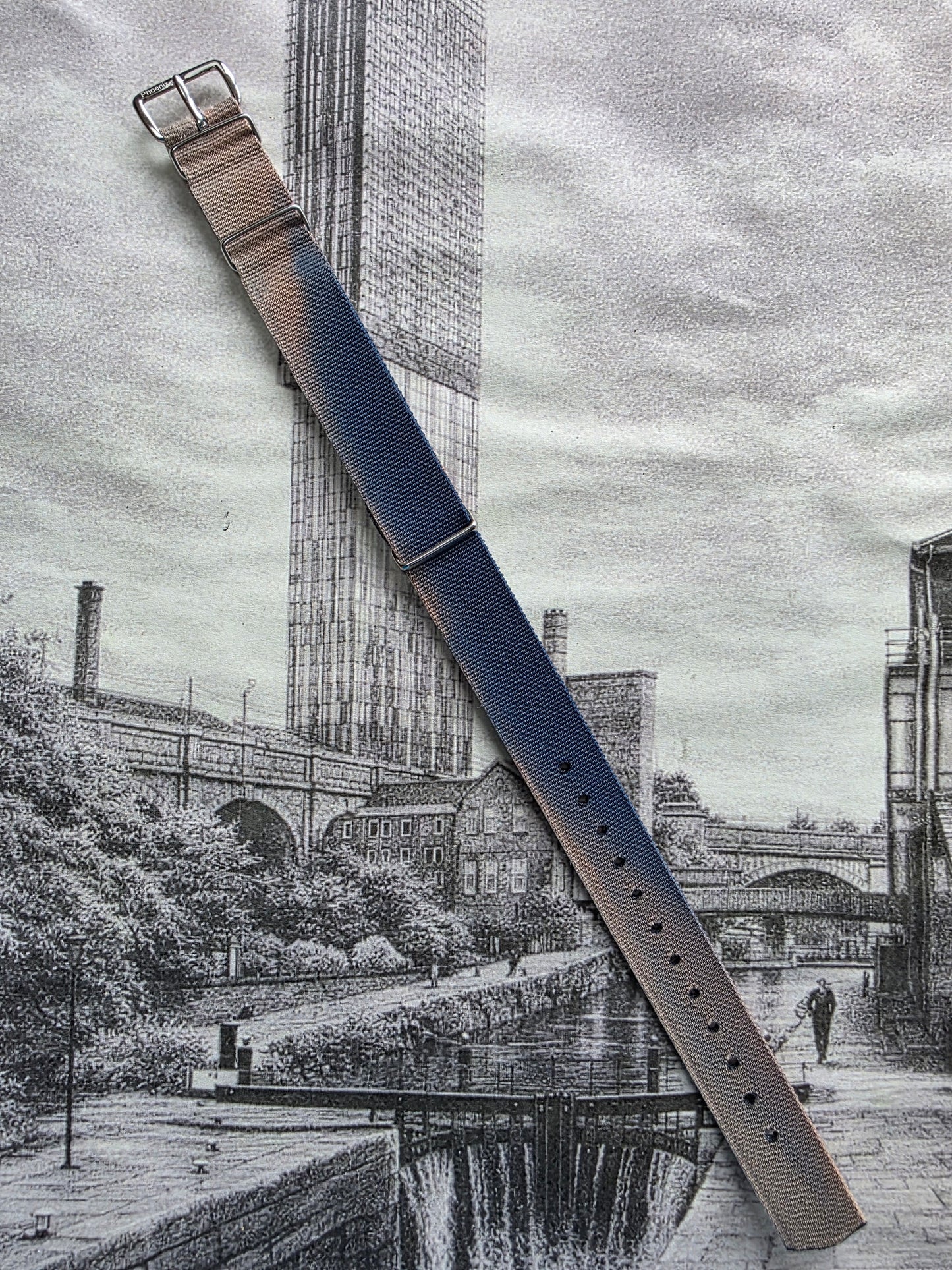 Phoenix MoD Strap: Blue Patina