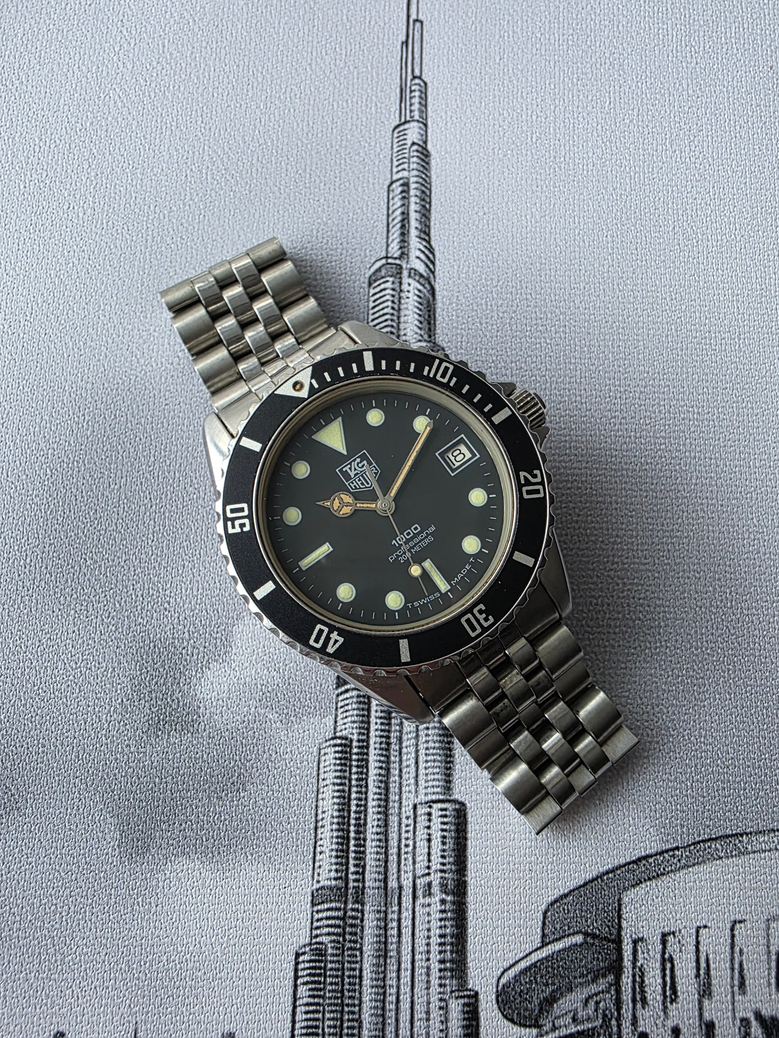 TAG Heuer 1000 980.013N – AKIO Watches ®
