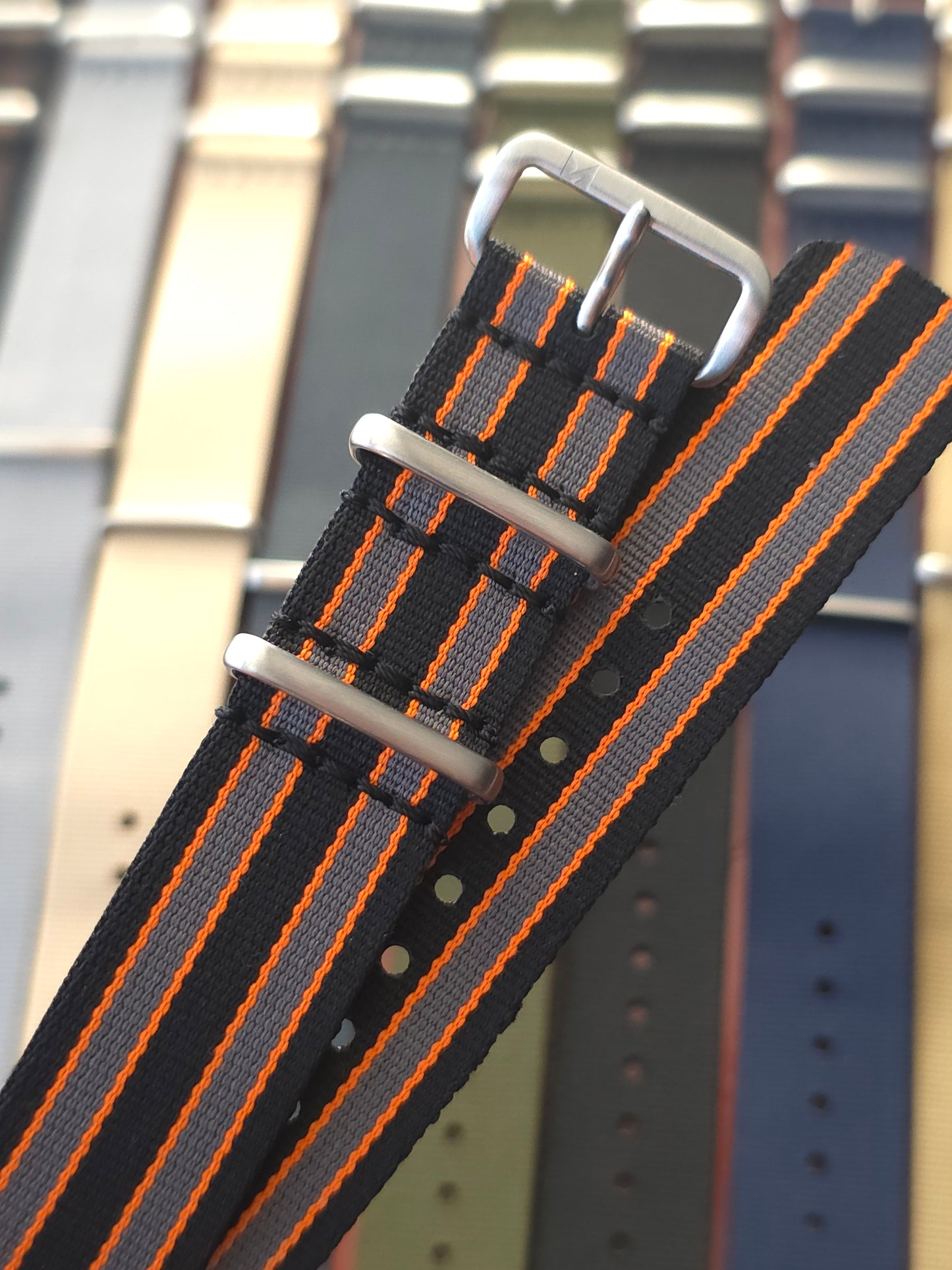 MKS James Bond Nylon Strap 20mm (Spectre & Goldfinger)