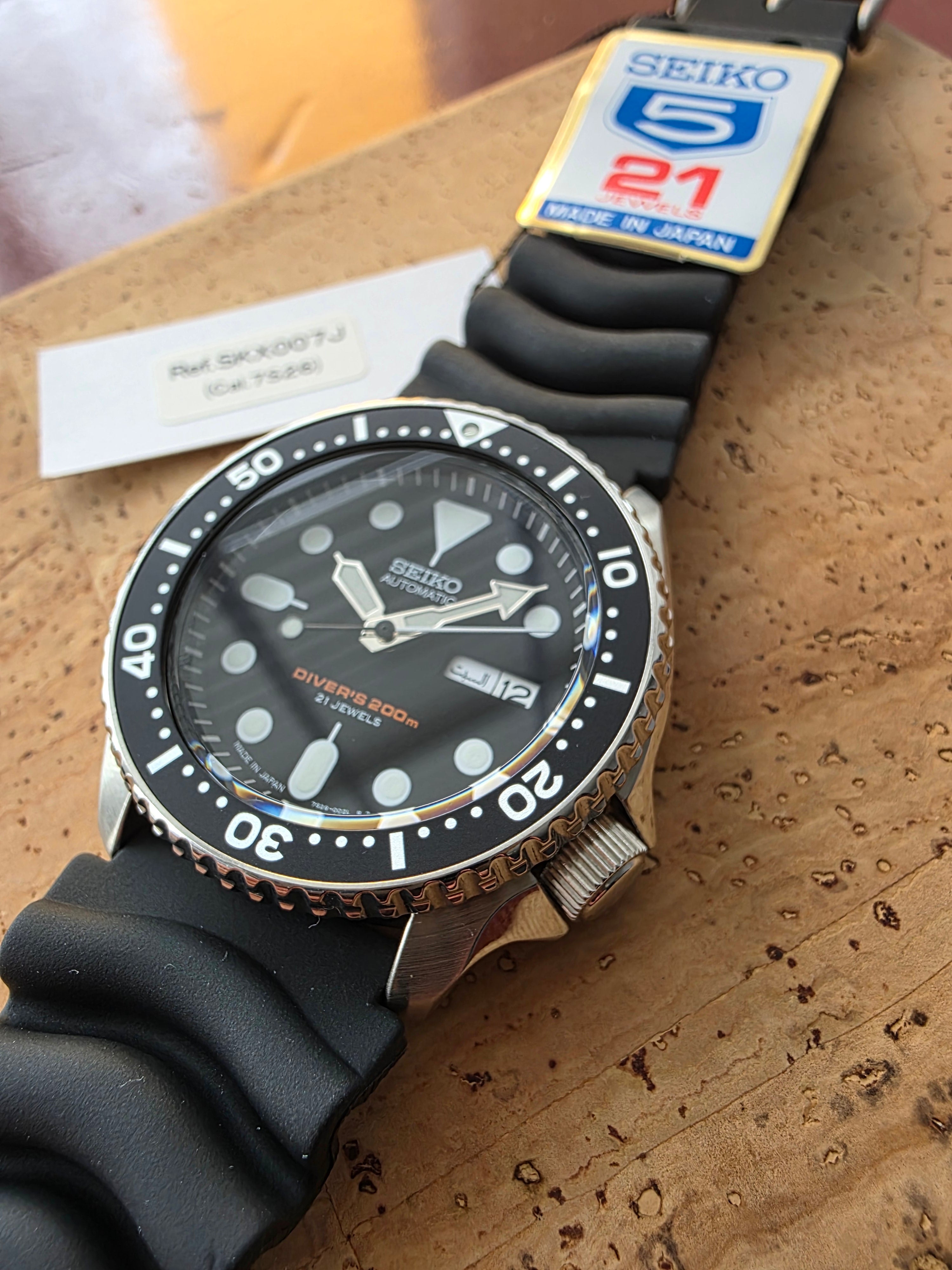 Seiko SKX007 JDM Version *NOS – AKIO Watches ®